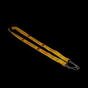 Pan American Games‎ Lanyard Toronto Canada 2015 Yellow CIBC Sponsor Pan Am